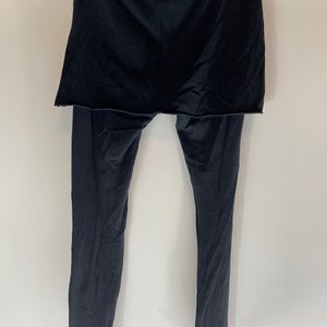 All Saints Raffi Skirted Leggings